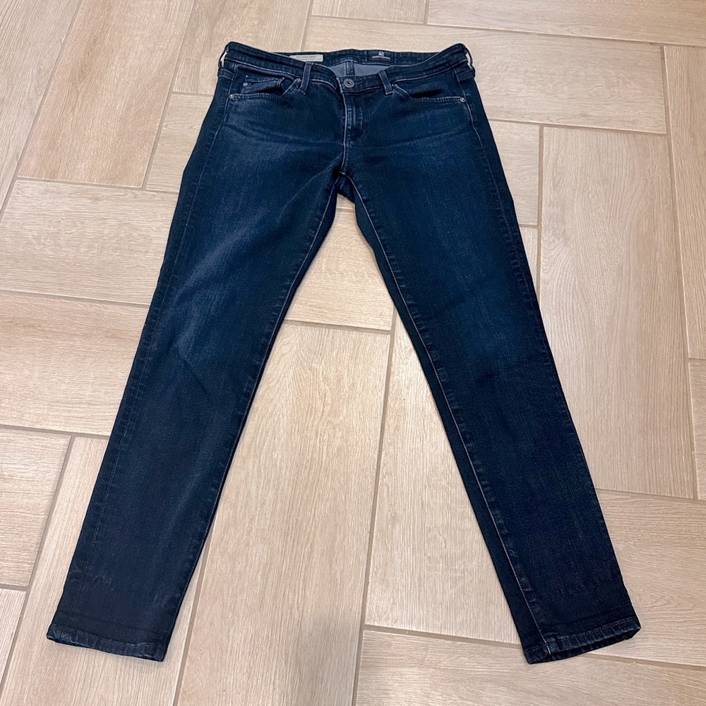 2/$10 or 3/$12 ❤️ Ag Adriano Goldschmied Dark Blue The Stevie Ankle Jean Size 27